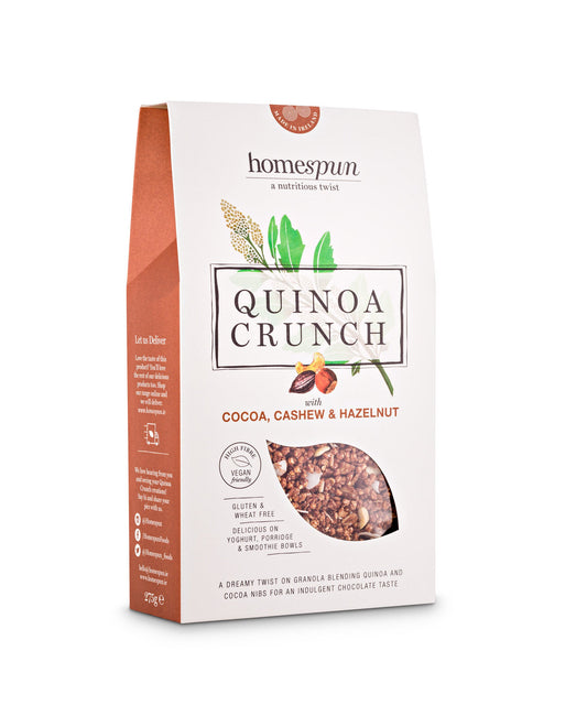 Quinoa Crunch Cocoa, Cashew and Haze 46975B Default Title / 6x275g