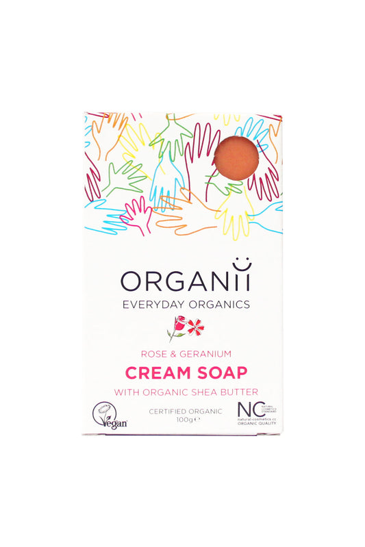 Rose & Geranium Cream Soap 48114A