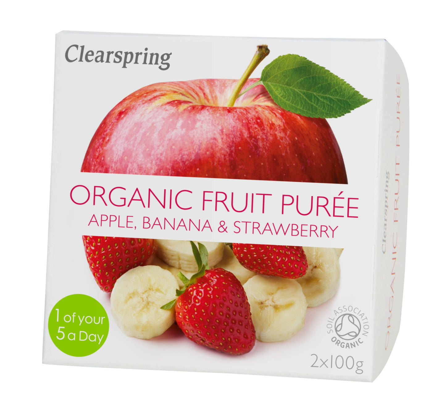 Fruit Puree - Apple/Ban/Sberry (Org) 48164A
