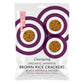 Brown Rice Crackers Black Pepper (Or 48792A Default Title / 12x40g