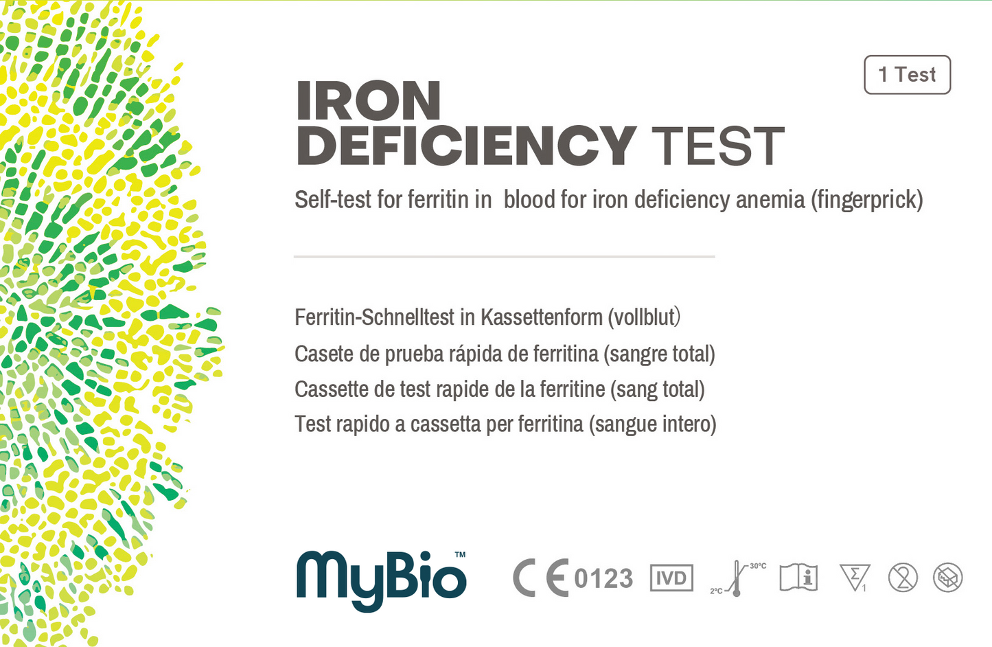 Ferritin (Iron deficiency) Rapid Tes 49168B